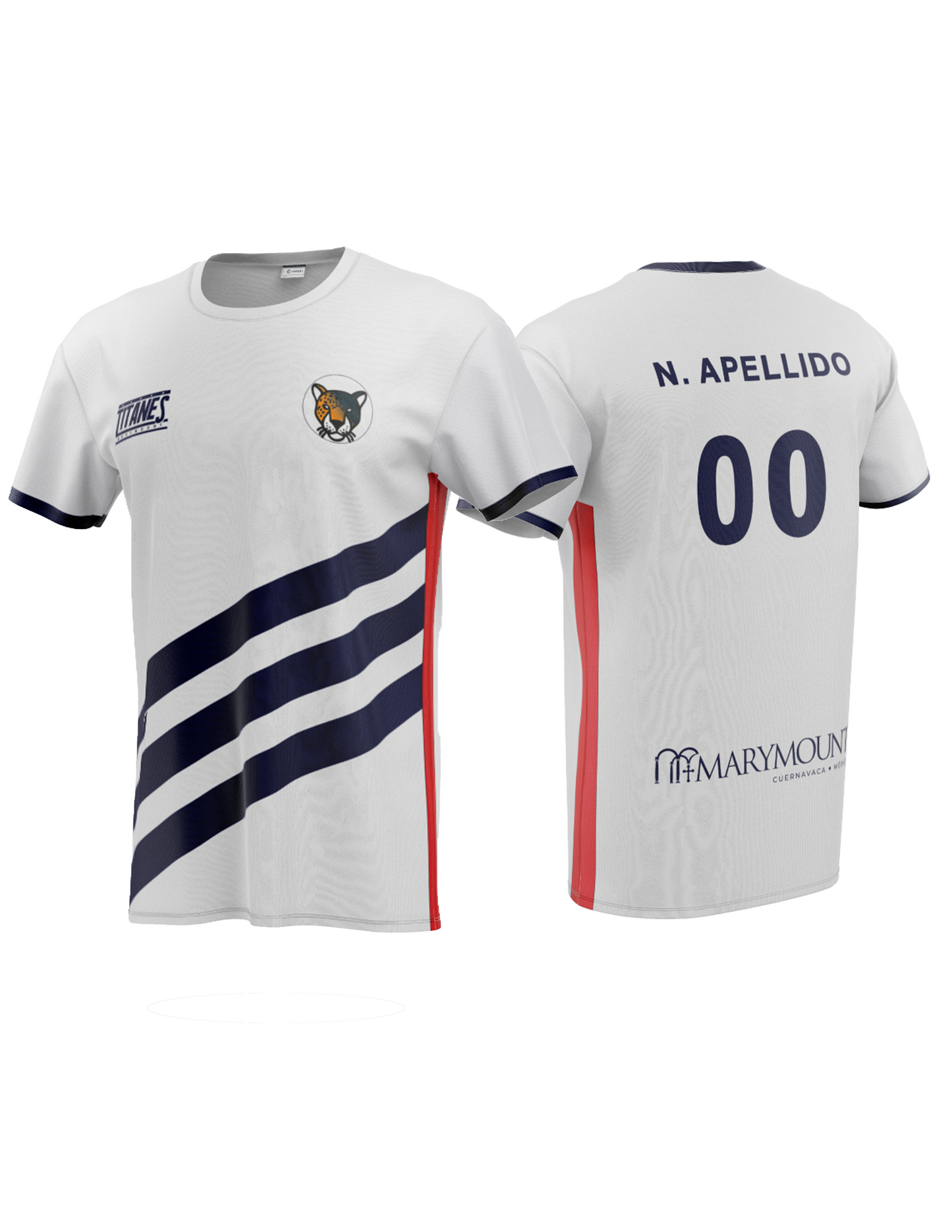 Chapultepec - Jersey Blanca - Fútbol (UNISEX)